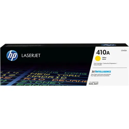 CARTUȘ PENTRU HP Color LaserJet Pro M452 series/MFP M477 series - /410A/ - Galben - PN CF412A - 1