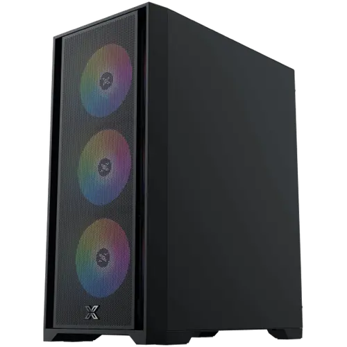 Gaming X II, EN42850, BK, EATX, U3x1 & U2x2, Front Mesh Grill & Left TG, 4PCS Z20A & ARGB Control PCB - image 1