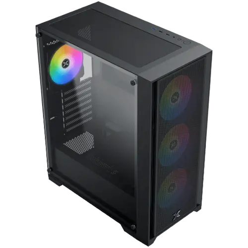 Gaming X II, EN42850, BK, EATX, U3x1 & U2x2, Front Mesh Grill & Left TG, 4PCS Z20A & ARGB Control PCB - image 2