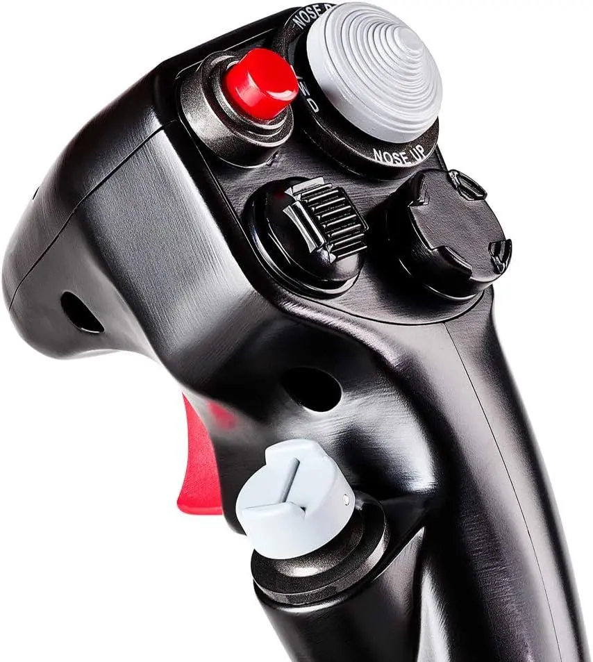 Жичен джойстик Thrustmaster F-16C Viper, Авиосимулатор за PC, Черен - image 3