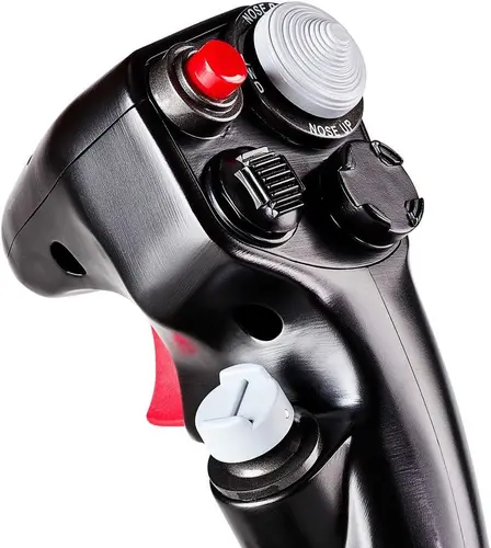 Жичен джойстик Thrustmaster F-16C Viper, Авиосимулатор за PC, Черен - image 3