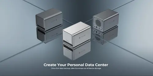 Orico NAS устройство Personal Cloud Storage MetaCube - TS200-EU-GY-BP - image 2