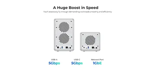Orico NAS устройство Personal Cloud Storage MetaCube - TS200-EU-GY-BP - image 8