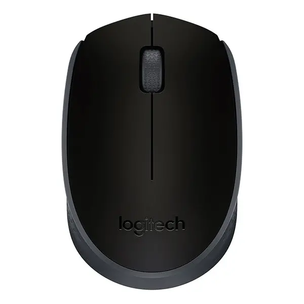 МИШКА LOGITECH M171 - RF Wireless, Alkaline - Wireless / Безжична - Black - PN 910-004424