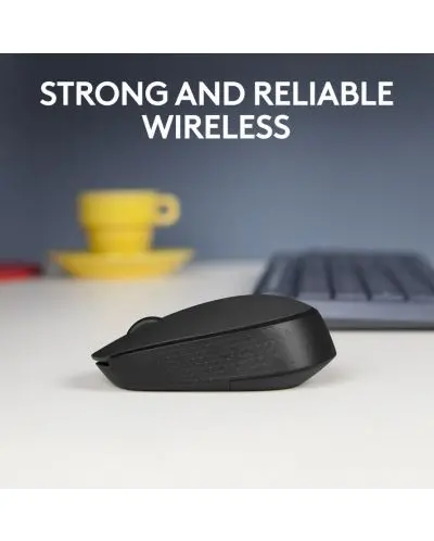 МИШКА LOGITECH M171 - RF Wireless, Alkaline - Wireless / Безжична - Black - PN 910-004424 - image 6
