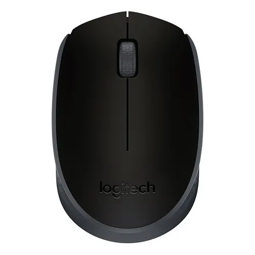 MOUSE LOGITECH M171 - RF Wireless, Alcaline - Wireless / Fără fir - Negru - PN 910-004424 - 1