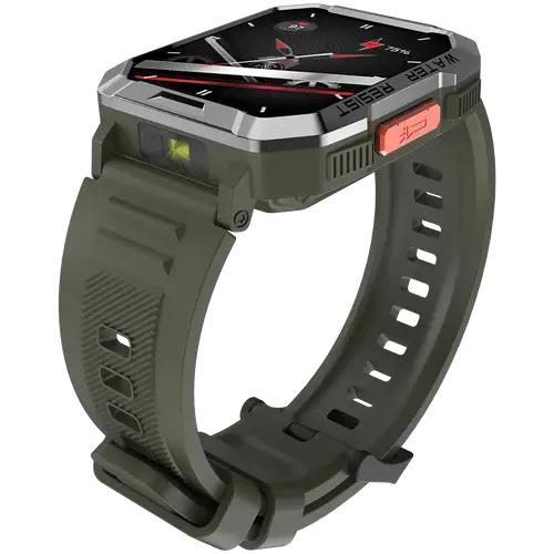 Blackview W60, 2.01inch HD,900mAh Battery, LED Flashlight & Compass Function, 24-hour SpO2 Detection + Heart Rate Monitoring, Monitor Sleep status, Calls and SMS notification, Khaki - image 3