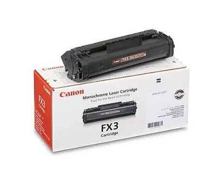 CARTUȘ PENTRU CANON FAX L200/L300 - FX3 (FX-3) - Negru - PN CR1557A003