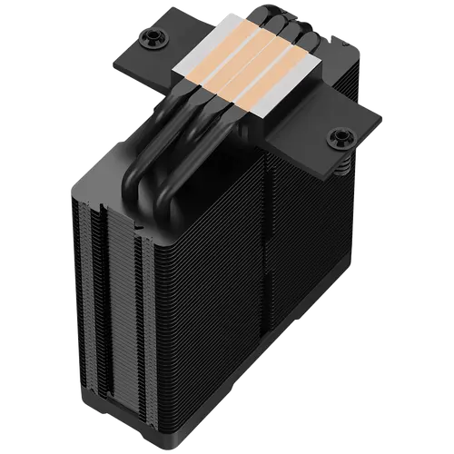 DeepCool AG400 DIGITAL ARGB, CPU Air Cooler, 1x120mm FK120 PWM FDB Fan, Addressable RGB LED, TDP 240W, 4 Heatpipes, Hydro Bearing, LGA1700/1200/1151/1150/1155, AMD AM5/AM4, 3Y, R-AG400-BKADMN-G-1 - image 1