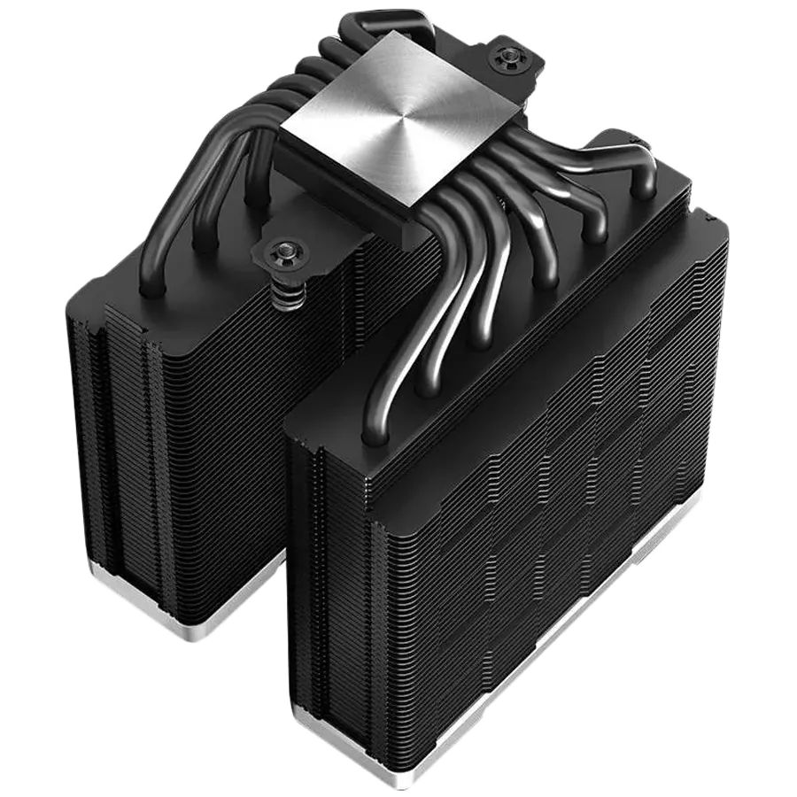 DeepCool AK620 Zero Dark, CPU Air Cooler, 1x120mm FK120 PWM FDB Fan, ARGB, 6 Heatpipes, Fluid Dynamic Bearing, LGA2066/2011-v3/2011/1700/1200/1151/1150/1155, AMD AM5/AM4, 3Y, R-AK620-BKNNMT-G-1 - image 2
