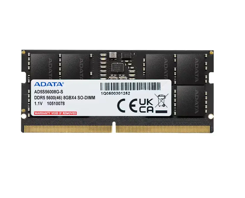 Памет, ADATA 8GB DDR5 5600 MHz SO-DIMM