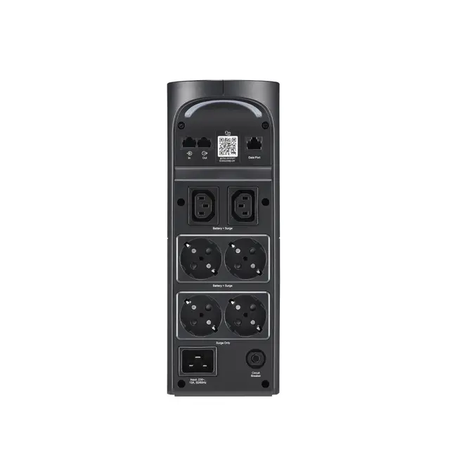 UPS (sursă neîntreruptibilă), APC Back-UPS Pro 2200VA for Gaming, 230V, Pure Sinewave, LCD, negru, Schuko - image 1