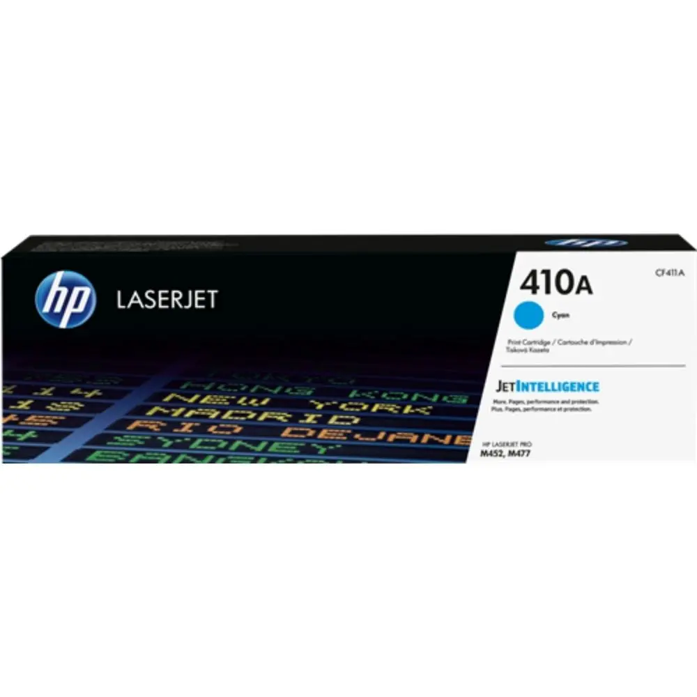 CARTUȘ PENTRU HP Color LaserJet Pro M452 series/MFP M477 series - /410A/ - Cyan - PN CF411A