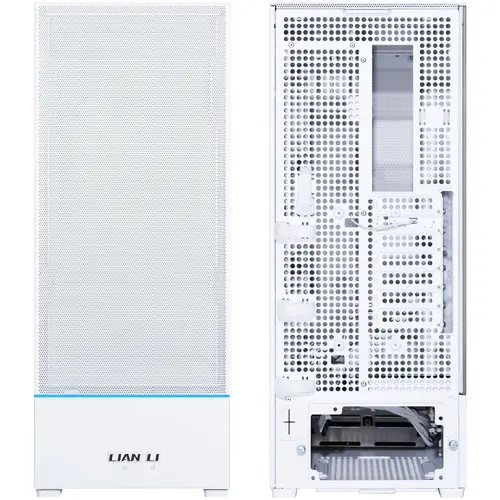 Кутия Lian-Li SUP01W Mid-Tower, Tempered Glass, Бяло - image 4
