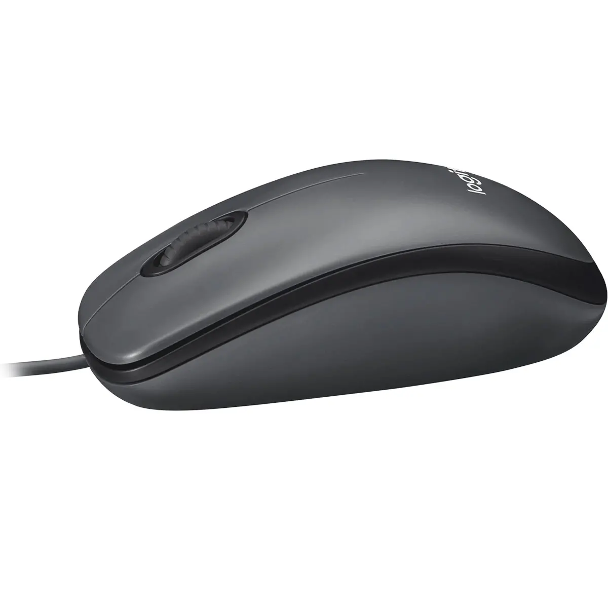 МИШКА LOGITECH M100 - Optical / Оптична, 1000dpi, USB - Жична - Anthrazit - PN 910-006652 - image 1