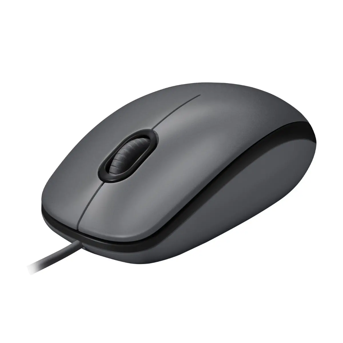 МИШКА LOGITECH M100 - Optical / Оптична, 1000dpi, USB - Жична - Anthrazit - PN 910-006652 - image 3