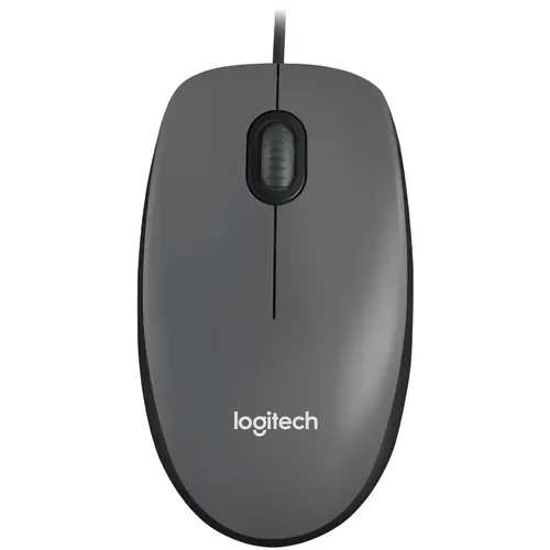 ΠΟΝΤΙΚΙ LOGITECH M100 - Οπτικό, 1000dpi, USB - Ενσύρματο - Ανθρακί - PN 910-006652 - 1