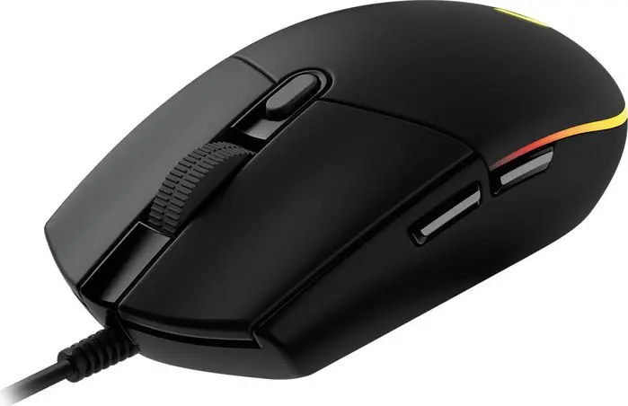 ГЕЙМЪРСКА МИШКА LOGITECH G102 LIGHTSYNC - Дясна ръка - USB Тип-A, 8000 DPI - Black - PN 910-005823 - image 1