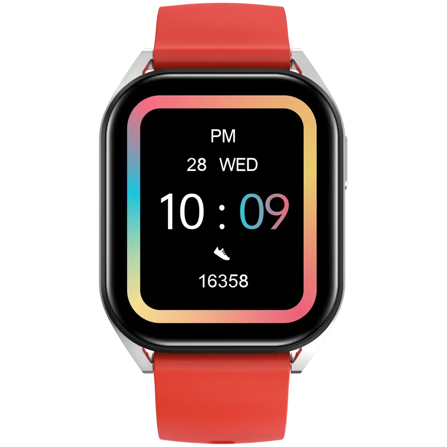 CANYON smartwatch Chatter SW-58 BT-CALL Argintiu Roșu