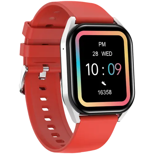 CANYON smart watch Chatter SW-58 BT-CALL Silver Red - image 1