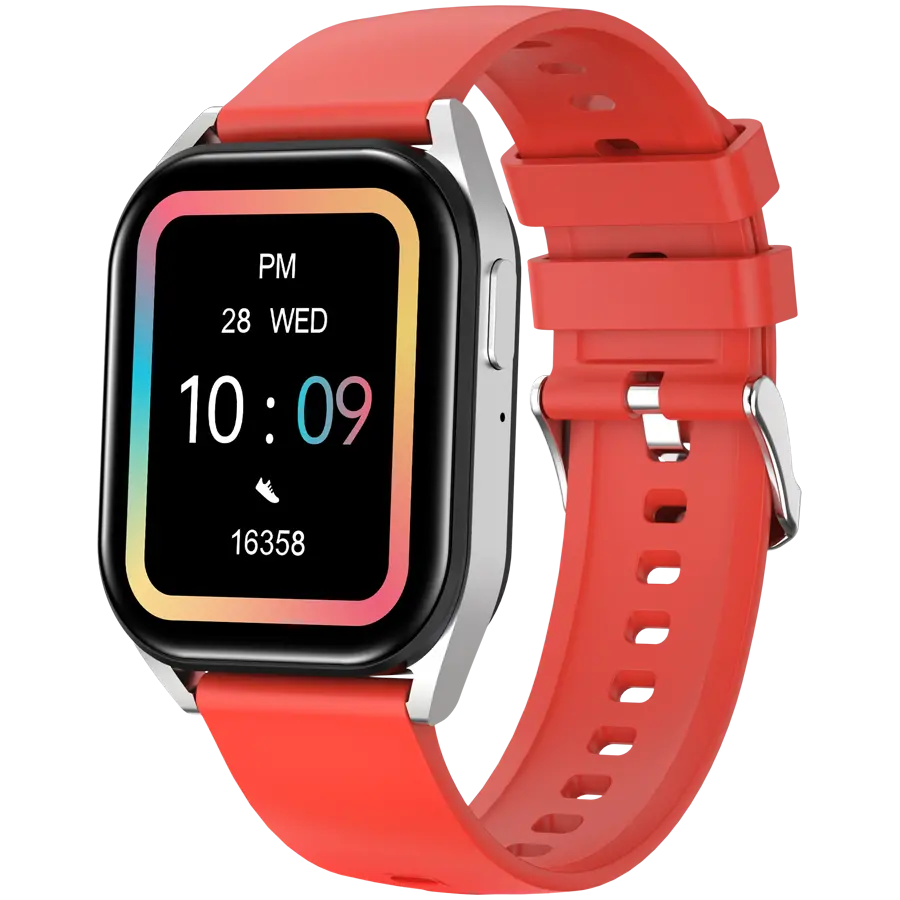 CANYON smartwatch Chatter SW-58 BT-CALL Argintiu Roșu - image 2