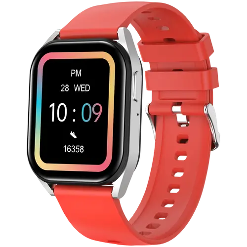 CANYON smart watch Chatter SW-58 BT-CALL Silver Red - image 2