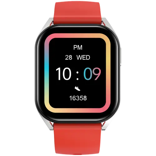 CANYON smartwatch Chatter SW-58 BT-CALL Argintiu Roșu - 1
