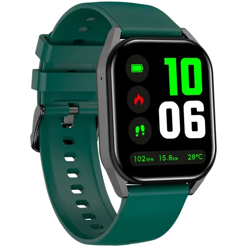 CANYON smart watch Chatter SW-58 BT-CALL Black Green - image 1