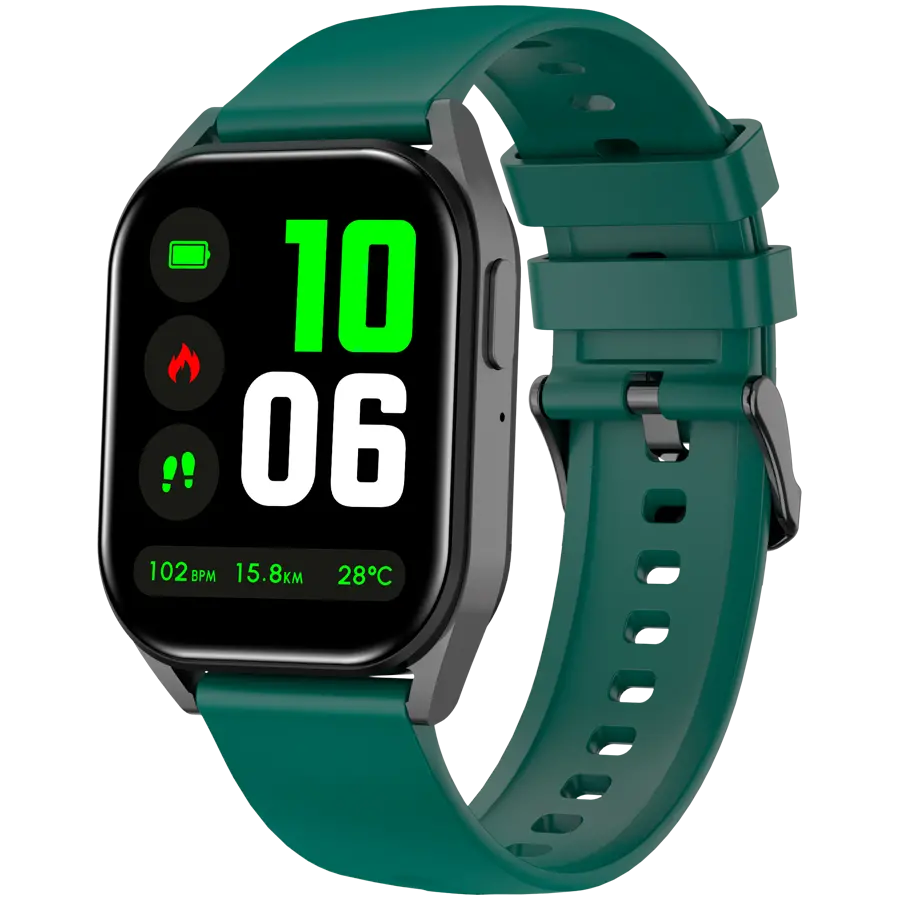 CANYON smart watch Chatter SW-58 BT-CALL Black Green - image 2