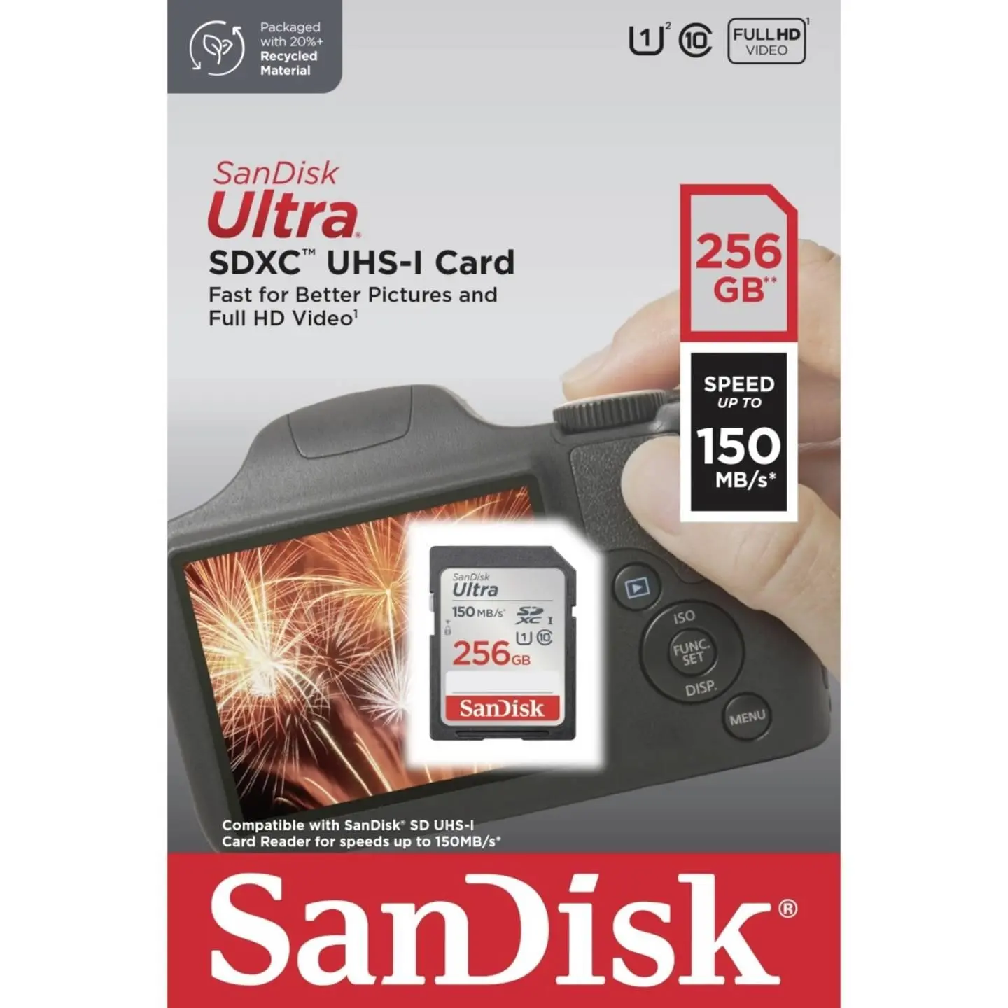 SANDISK Ultra 256GB SDXC Memory Card 150MB/s - image 2