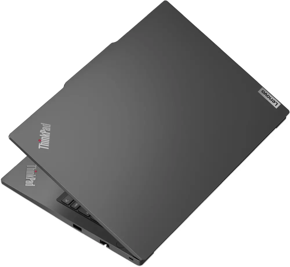 Лаптоп, Lenovo ThinkPad E14 G6 AMD Ryzen 7 7735HS (up to 4.75GHz, 16MB L3), 16GB DDR5-4800, 512GB SSD, 14" WUXGA (1920x1200) IPS AG, AMD Radeon 680M Graphics, FHD&IR Cam, Backlit KB, WLAN, BT, 3 cell, FPR, DOS, 3Y Onsite - image 4