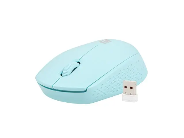Mouse, Natec Mouse Stork Wireless 1600DPI Optical, Albastru - image 2