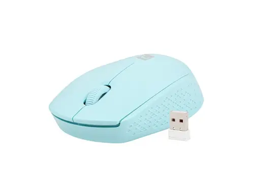 Mouse, Natec Mouse Stork Wireless 1600DPI Optical, Albastru - 3
