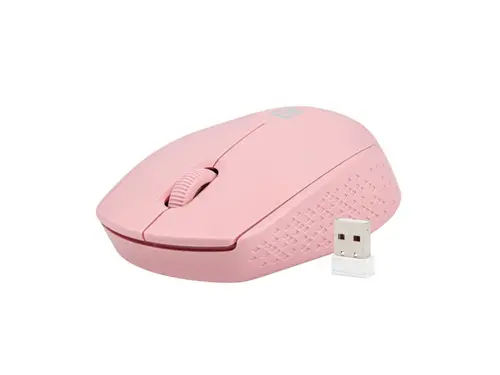 Мишка, Natec Mouse Stork Wireless 1600DPI Optical, Pink - image 2