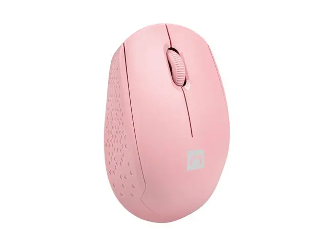 Mouse, Natec Stork Wireless 1600DPI Optic, Roz - image 3