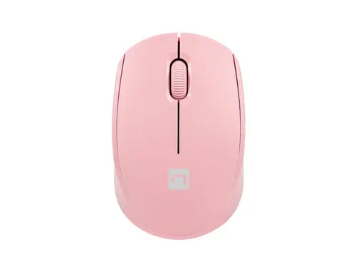 Mouse, Natec Stork Wireless 1600DPI Optic, Roz - 1