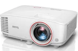 Мултимедиен проектор, BenQ TH671ST Short Throw, DLP, 1080p, 3000 ANSI Lumens, 10 000:1, VGA, HDMI, USB, Speaker, 3D Ready