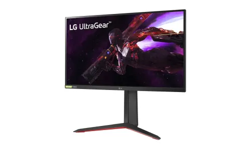 Монитор, LG 27GP850-B, 27", UltraGear Nano IPS 1ms, AG, QHD (2560 x 1440), 165Hz (up to 180 Hz), HDR 400, 1000:1, 400cd/m2, DCI-P3 98%, HDMI, DisplayPort, USB3.0(1up/2down), AMD Free-sync, NVIDIA G-Sync, HDMI, DP, Height Adjustable, Pivot, Tilt, Headphone, Black - image 1