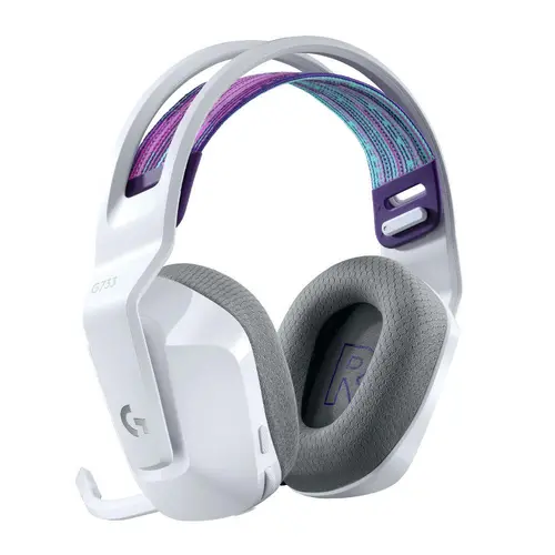 Ακουστικά, Logitech G733 Wireless Headset, Lightsync RGB, Lightspeed Wireless, PRO-G 40 mm Drivers, DTS Headphone:X 2.0 Surround, μικρόφωνο Blue - 3