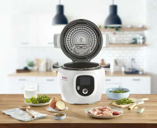 Πολυμάγειρας, Tefal CY851130 COOK4ME Standard + 150 συνταγές BG, 1600W, 6L - 7