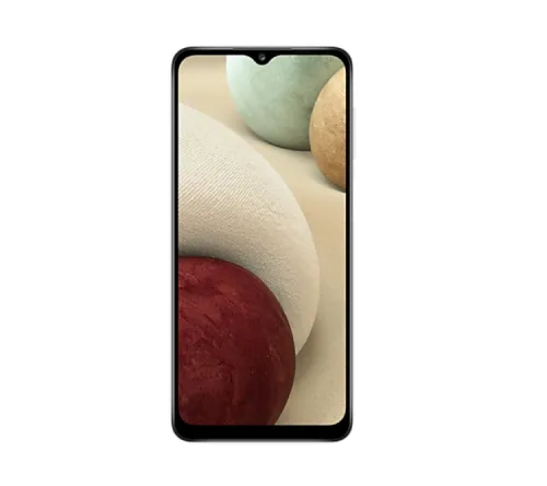 Мобилен телефон, Samsung SM-A127 GALAXY A12 128 GB, Octa-Core (4x2.35 GHz, 4x1.8 GHz), 4 GB RAM, 6.5", 720 x 1600 FHD+, 48.0 MP + 5.0 MP + 2.0 MP + 2.0 MP + 8.0 MP Selfie, 5000 mAh, Dual SIM, White
