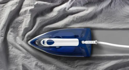 Fier de călcat, Tefal FV2838E0, Express Steam, albastru închis&alb, 2400W, 40g/min, jet de abur 180g/min, AD, rezervor de apă 270 ml, Talpă ceramică - 2