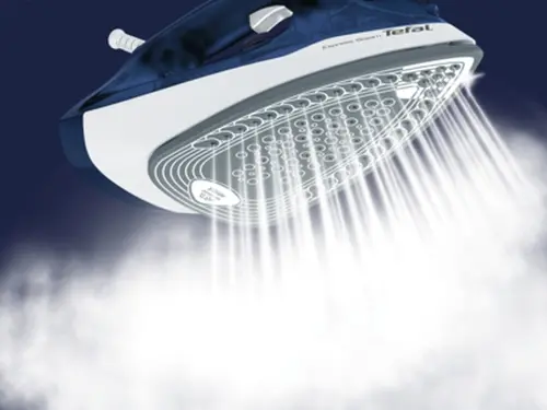 Fier de călcat, Tefal FV2838E0, Express Steam, albastru închis&alb, 2400W, 40g/min, jet de abur 180g/min, AD, rezervor de apă 270 ml, Talpă ceramică - 5
