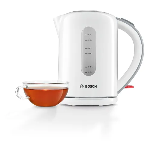 Електрическа кана, Bosch TWK7601, Plastic kettle, 1850-2200 W, 1.7 l, White - image 8