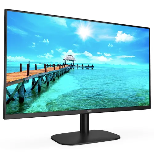 Монитор, AOC 24B2XD, 23.8" WLED IPS, 1920x1080@75Hz, 4GtG, 250cd/m2, 1000:1, DC20M:1, FlickerFree, Low Blue Light, Tilt, D-SUB, DVI - image 1