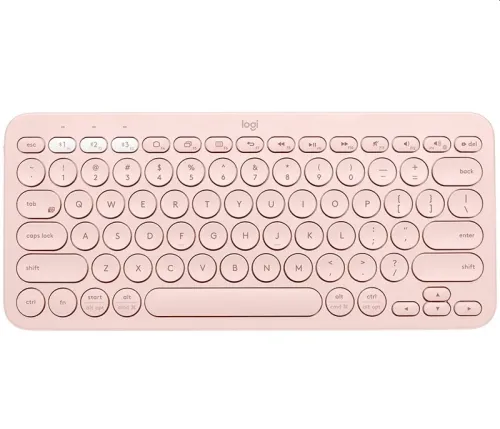 Tastatură, Logitech K380 Multi-Device Bluetooth Keyboard-ROSE-US INT`L-BT-N/A-INTNL - 1