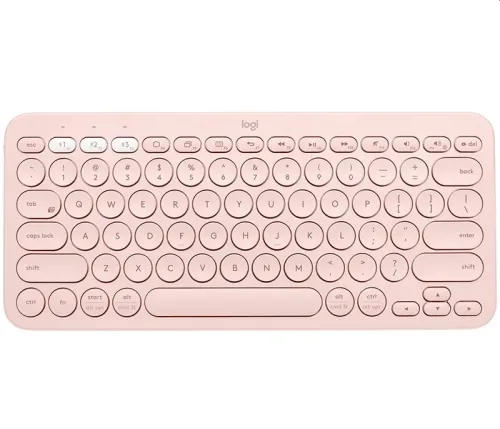 Клавиатура, Logitech K380 Multi-Device Bluetooth Keyboard-ROSE-US INT`L-BT-N/A-INTNL