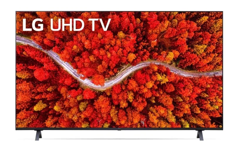 Телевизор, LG 50UP80003LR, 50" 4K IPS UltraHD TV 3840 x 2160, DVB-T2/C/S2, webOS Smart TV, ThinQ AI, Quad Core Processor 4K, WiFi 802.11ac, HDR10, HLG, ALLM / HGiG, AI Sound, Voice Controll, Wi-Di, Miracast / AirPlay 2, HDMI, CI, LAN, USB, Bluetooth, 2 pole Sta