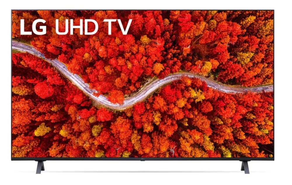 Телевизор, LG 65UP80003LR, 65" 4K IPS UltraHD TV 3840 x 2160, DVB-T2/C/S2, webOS Smart TV, ThinQ AI, Quad Core Processor 4K, WiFi 802.11ac, HDR10, HLG, ALLM / HGiG, AI Sound, Voice Controll, Wi-Di, Miracast / AirPlay 2, HDMI, CI, LAN, USB, Bluetooth, Crescent S