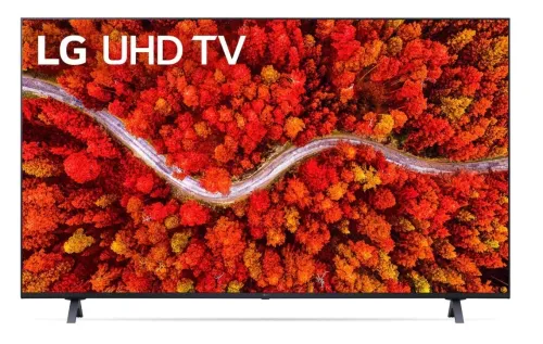 Телевизор, LG 65UP80003LR, 65" 4K IPS UltraHD TV 3840 x 2160, DVB-T2/C/S2, webOS Smart TV, ThinQ AI, Quad Core Processor 4K, WiFi 802.11ac, HDR10, HLG,  ALLM / HGiG, AI Sound, Voice Controll, Wi-Di, Miracast / AirPlay 2,  HDMI, CI, LAN, USB, Bluetooth, Crescent S
